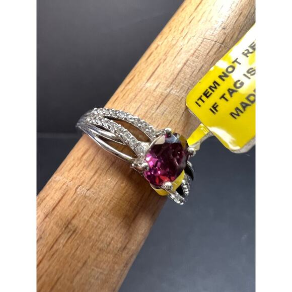 NEW with tag Ember garnet and zircon sterling silver ring size 7 - Picture 10 of 16